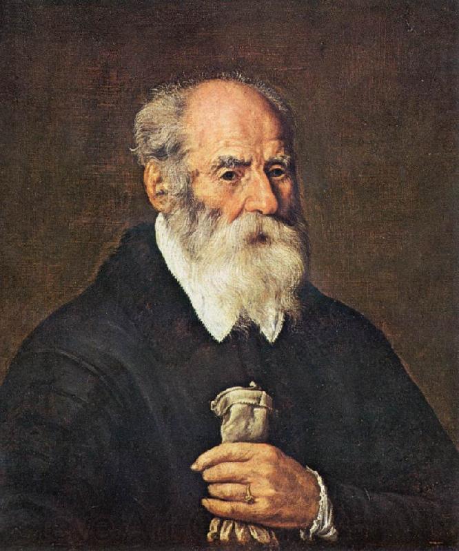 BASSETTI, Marcantonio Portrait of an Old Man with Gloves 22 Spain oil painting art